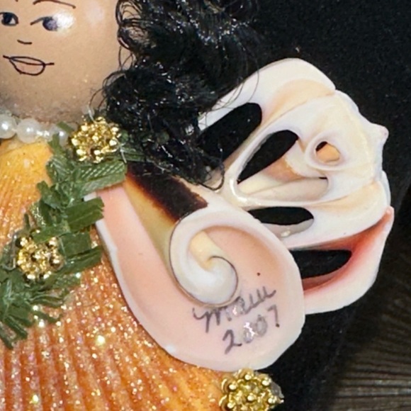 Maui Strong 2007 Hawaiian Native Christmas Ornament from local beach shell - Picture 7 of 8